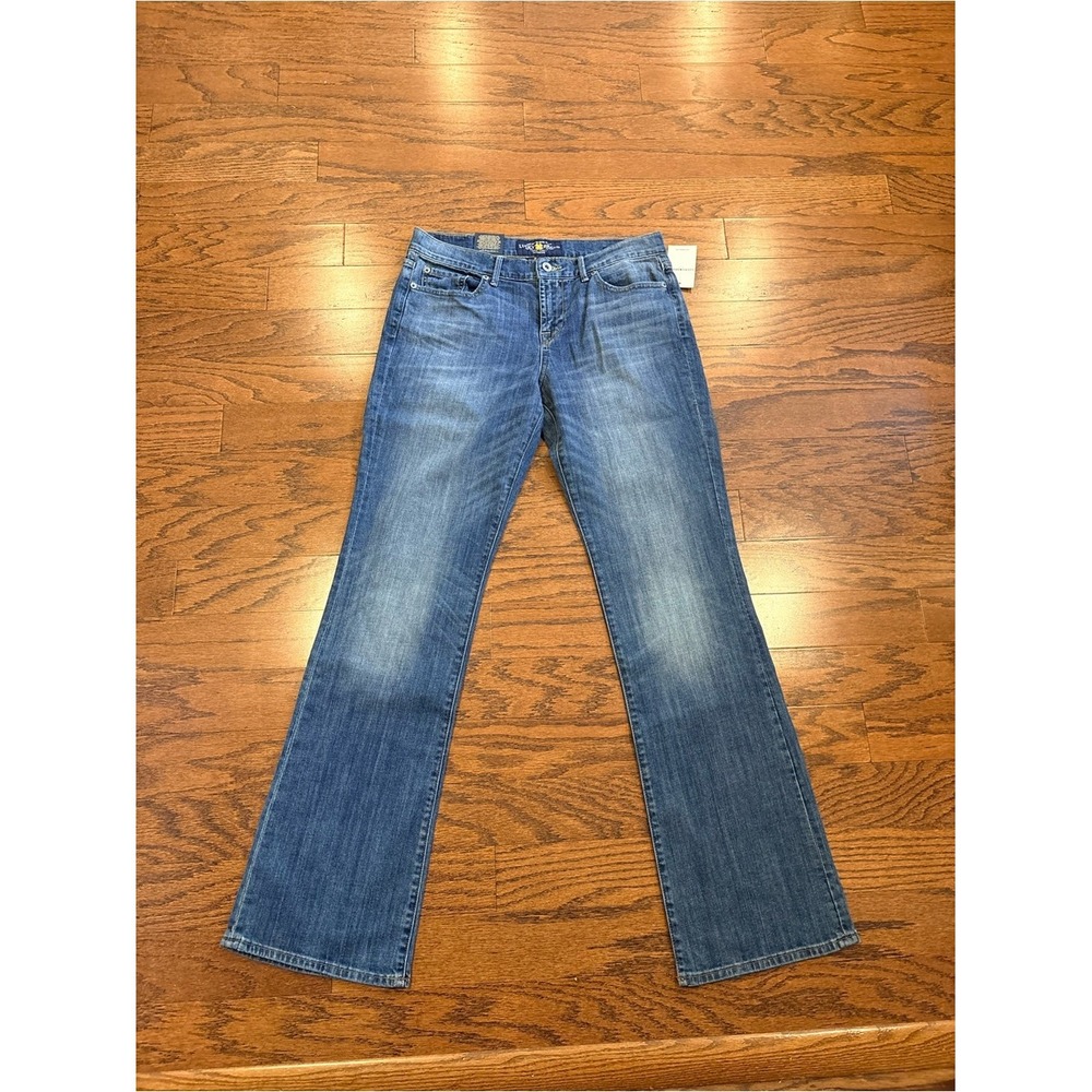 NWT Lucky Brand Sweet N Low Bootcut Jeans size 8 29R Y2K Mid-rise Retro Jeans